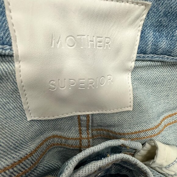 MOTHER SUPERIOR JEANS , The Hustler Ankle Fray, Ropes's End, Size 26 - Picture 8 of 11